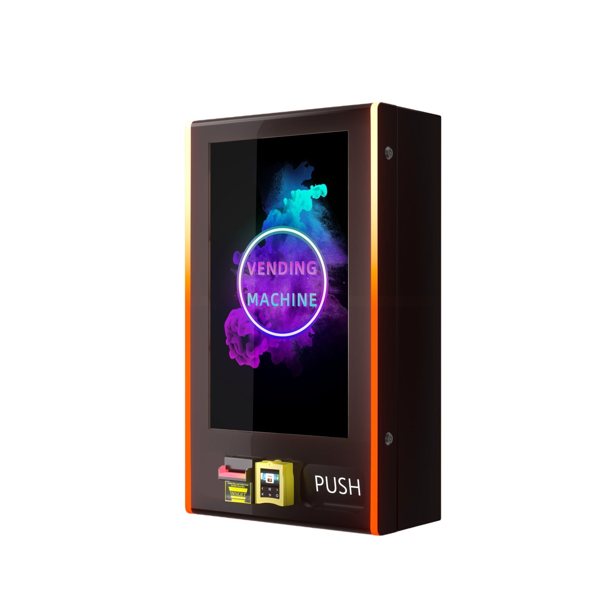 Mini Wall-Mounted Smart Vending Machine with Age Verification ID Scanner