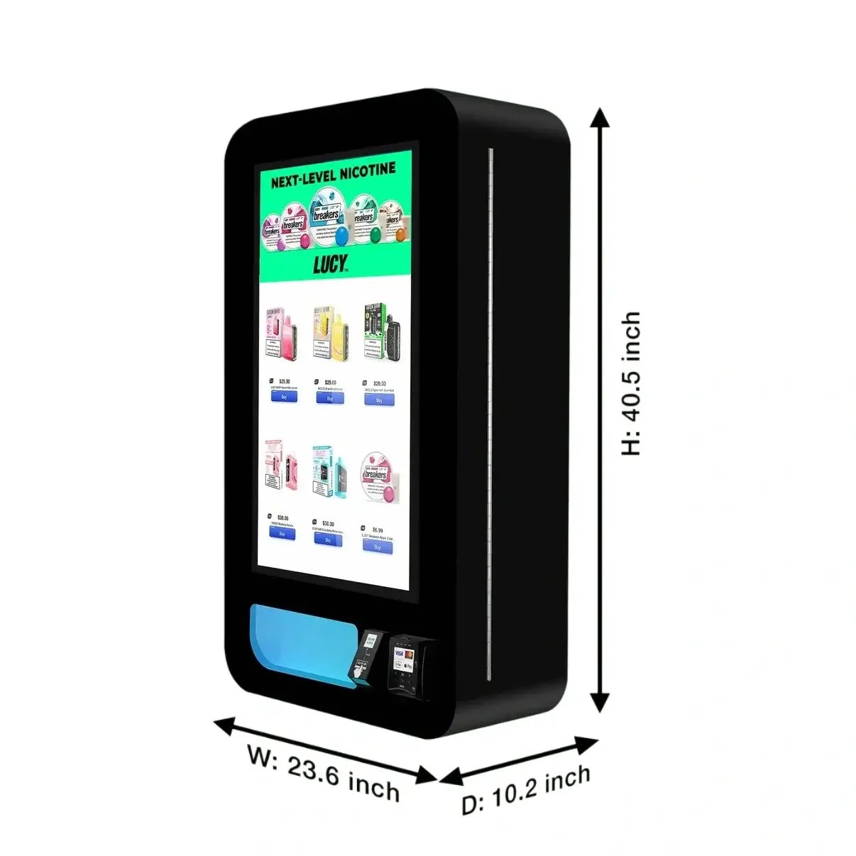 Slim Wall Wall-Mounted Vape Vending Machine